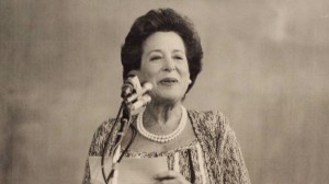 Kitty Carlisle Hart, then chair,  NYS Council on the Arts
