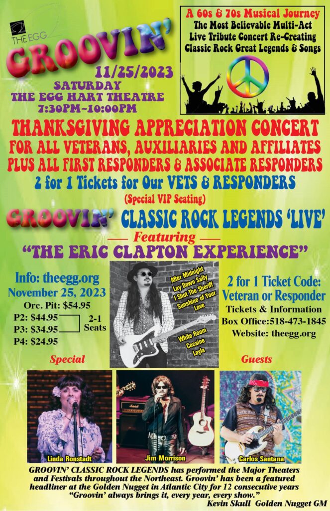 Groovin’ – Classic Rock Legends Live