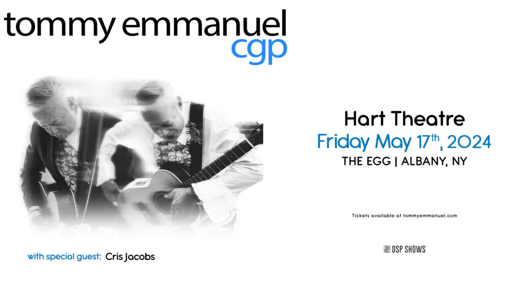 Tommy Emmanuel, CGP with special guest Cris Jacobs